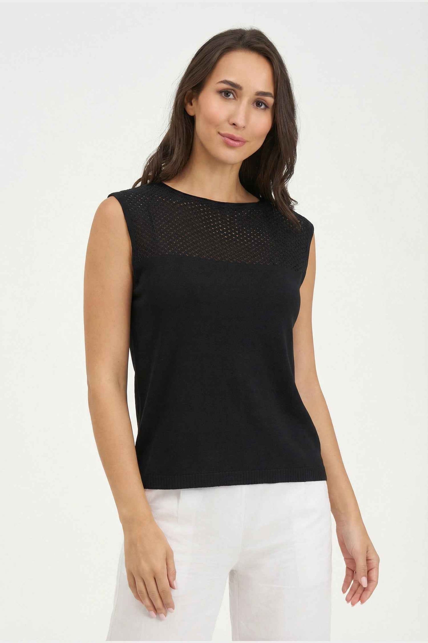 Women's Knit Sleeveless Top