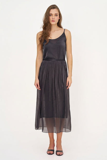 Women's Woven Camisole with Adjustable Straps