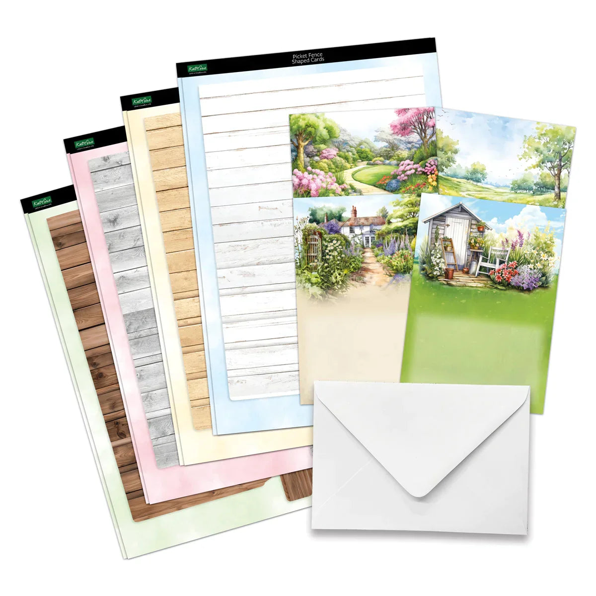 Pretty Petals Picket Fence, Card Making Kit
