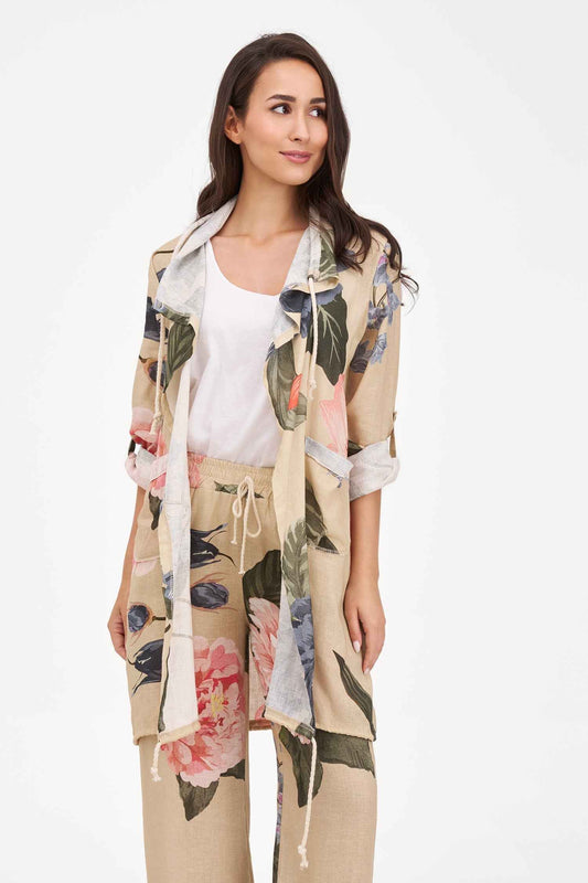 Women's Woven Cardigan