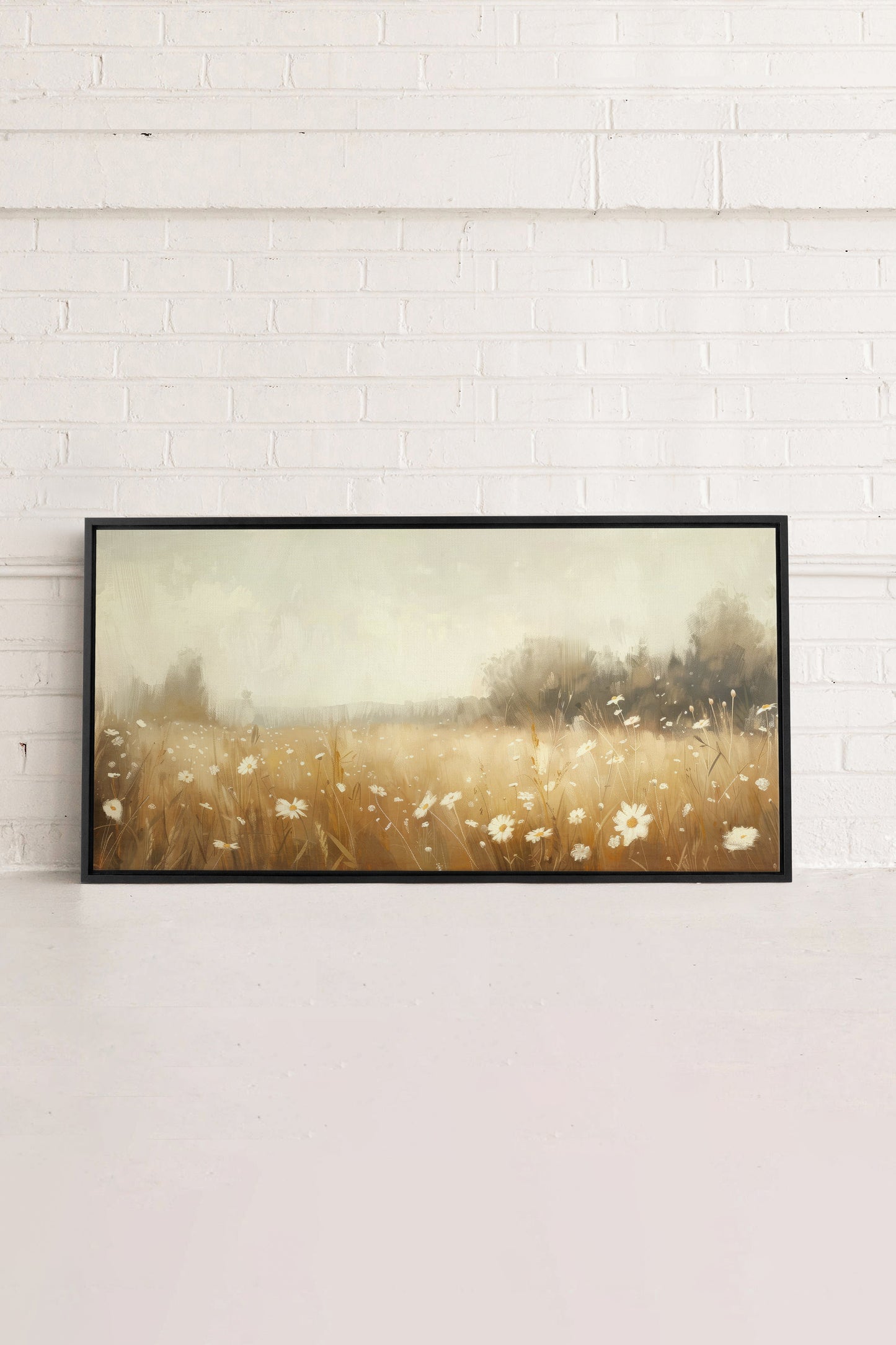 Daisy Breeze, Oeuvre sur toile étirée