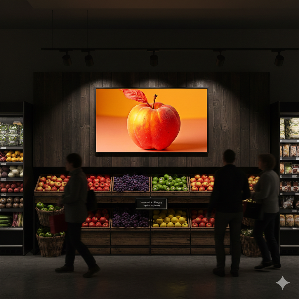 Surreal Red Peach Apple Hybrid - High-Res 8192px Square Digital Art - AURABAGS SHOP