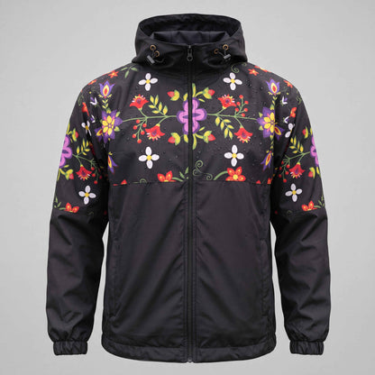 OLDTRIBES™ Midnight Bloom Windbreaker