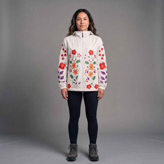 OLDTRIBES™ Mountain Bloom Windbreaker