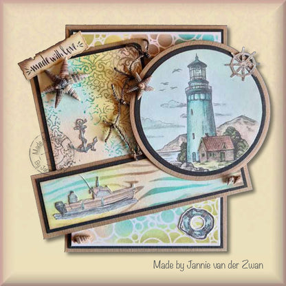 Nellie's Choice Clear Stamp Maritime Anchor