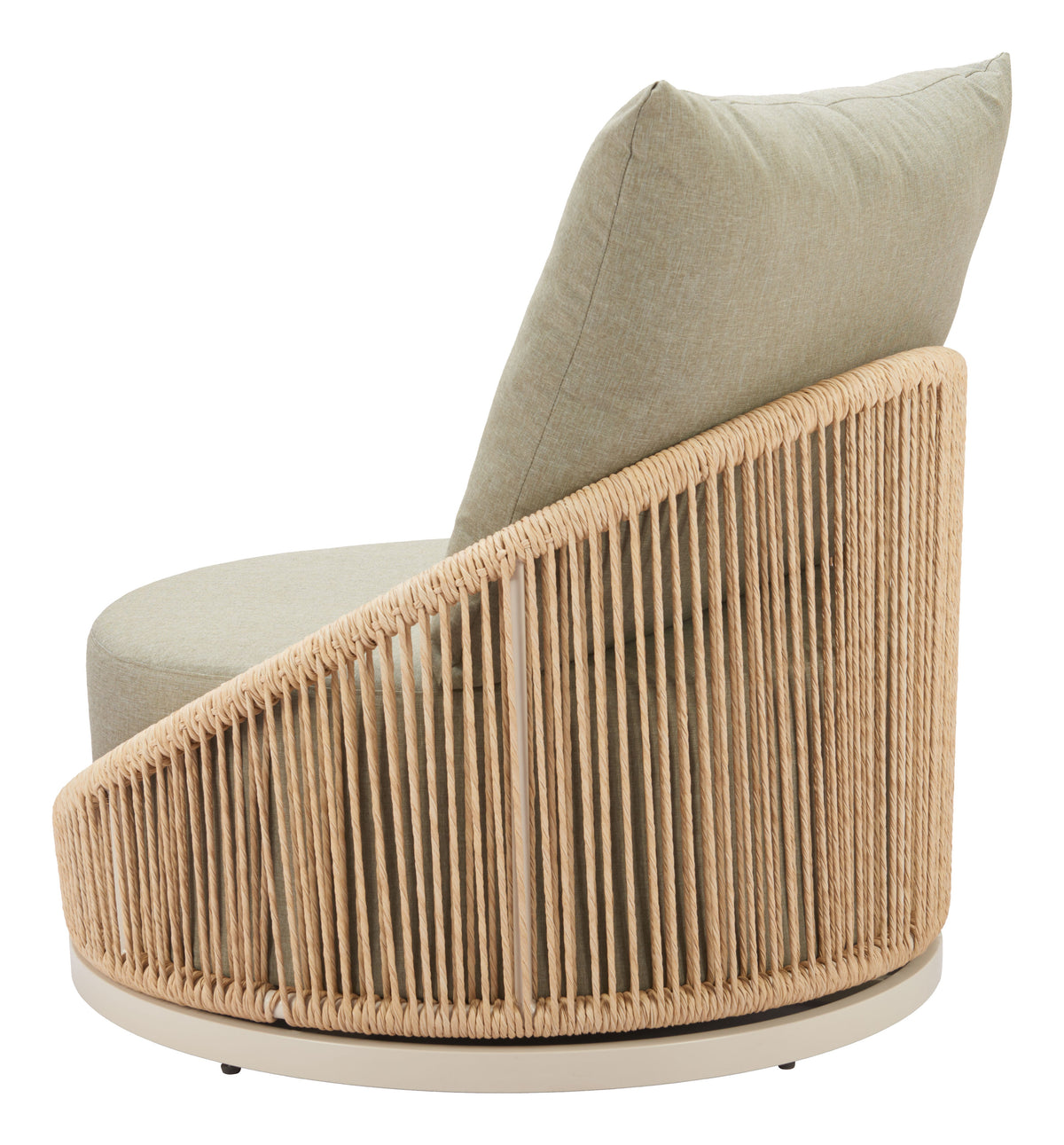 Prairie Outdoor Swivel Chair - Natural
