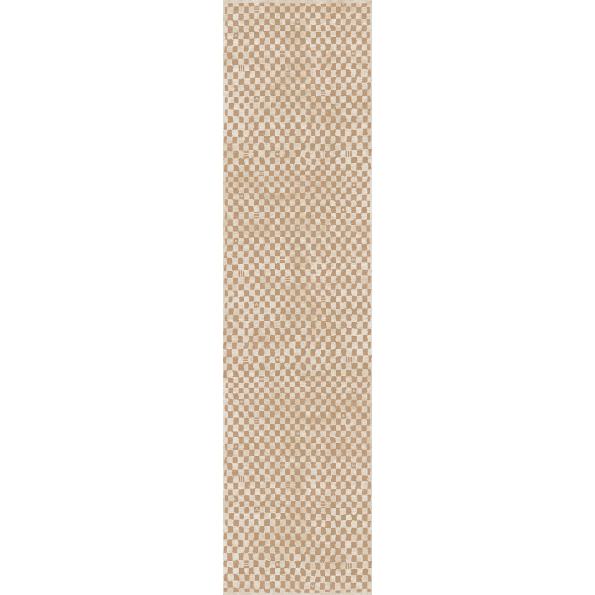 Metro Checkered Natural Rug