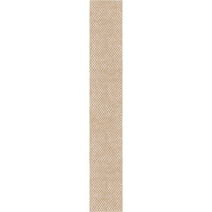 Metro Checkered Natural Rug