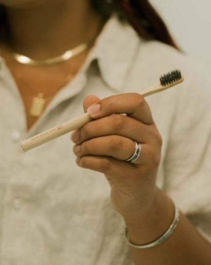 2 Pack Bamboo Toothbrush