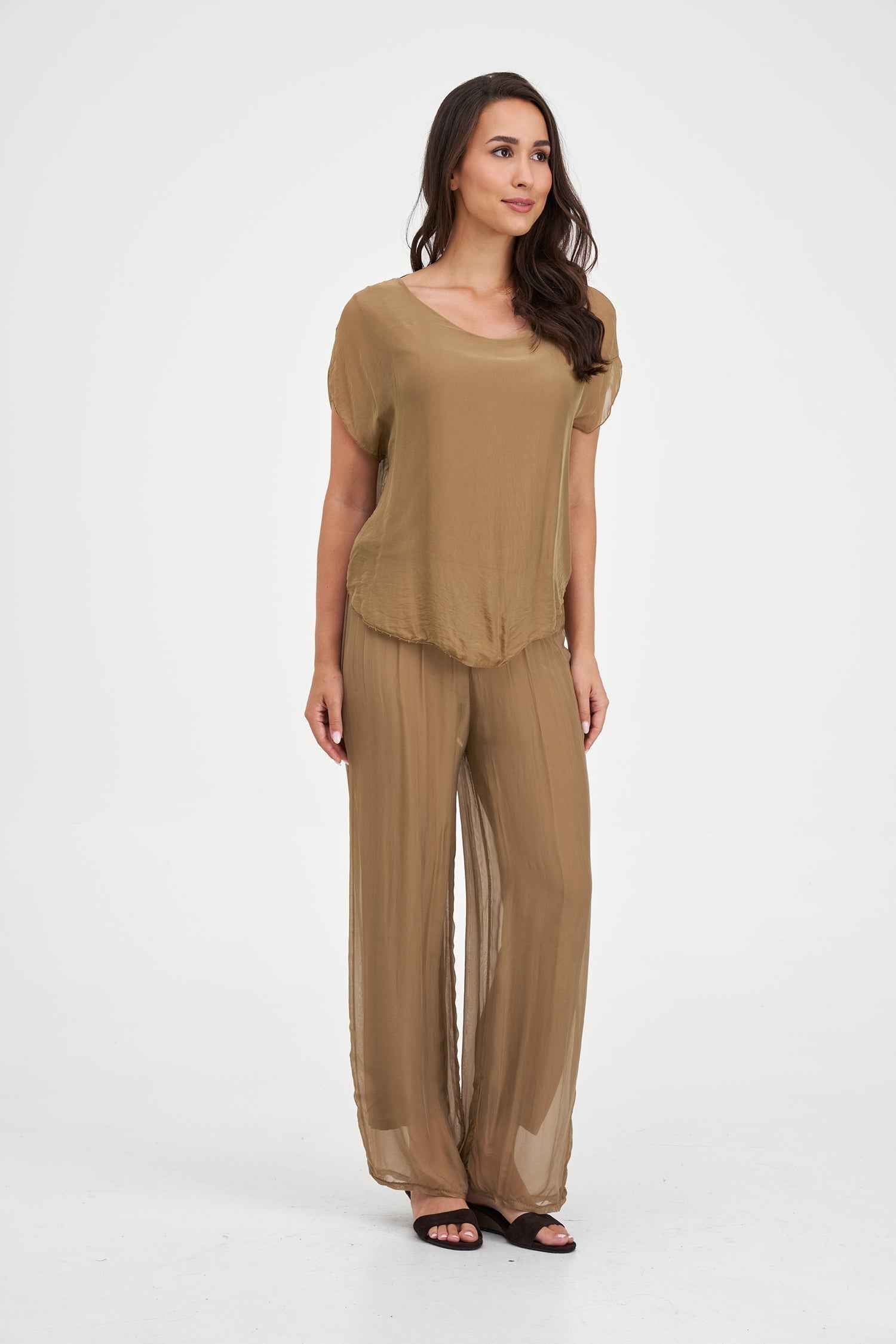 Women's Woven Tunic Top