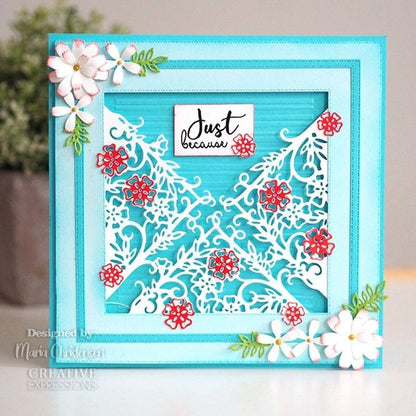 Creative Expressions Paper Cuts Corner Forget Me Not Craft Die
