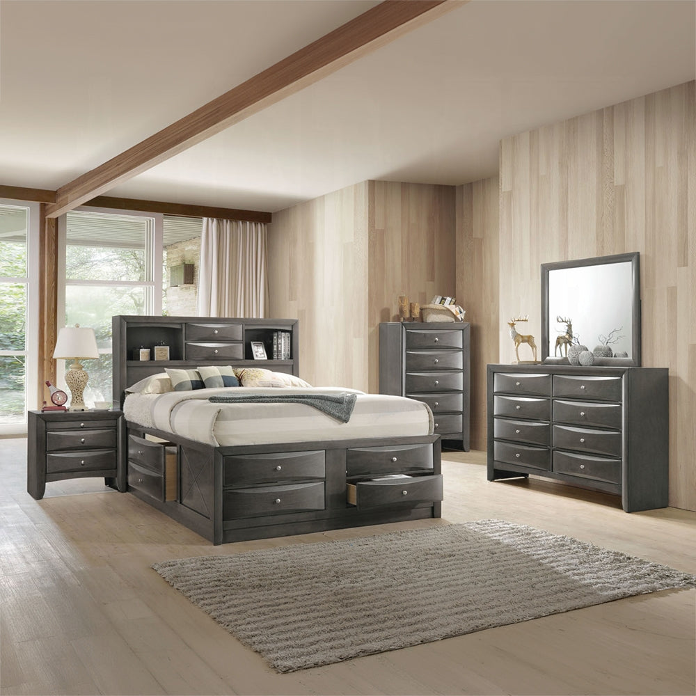 Neend Vanity Mirror - Grey Oak
