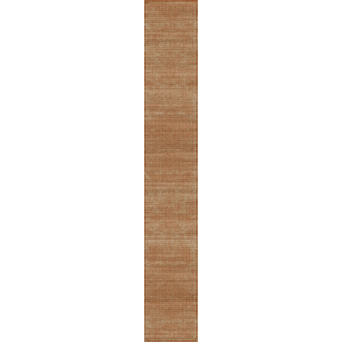 Bond Natural Orange Ivory Rug