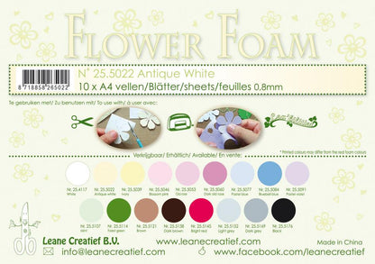 Flower Foam 10 A4 Sheets