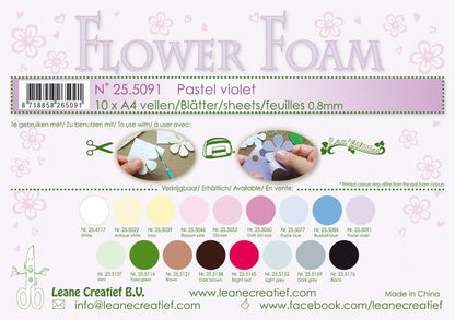 Flower Foam 10 A4 Sheets