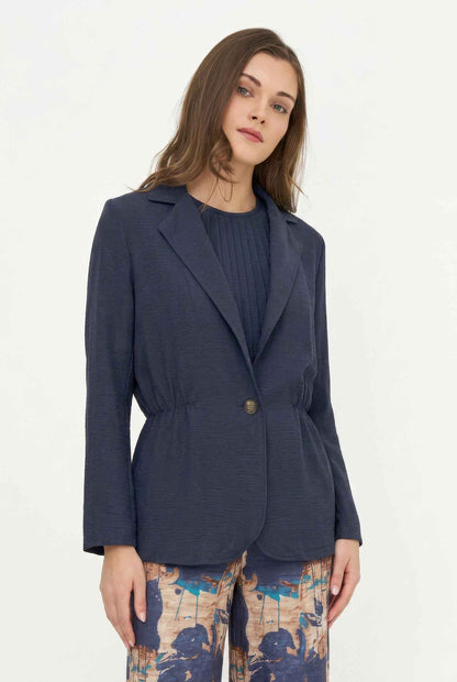 Women's Woven Blazer