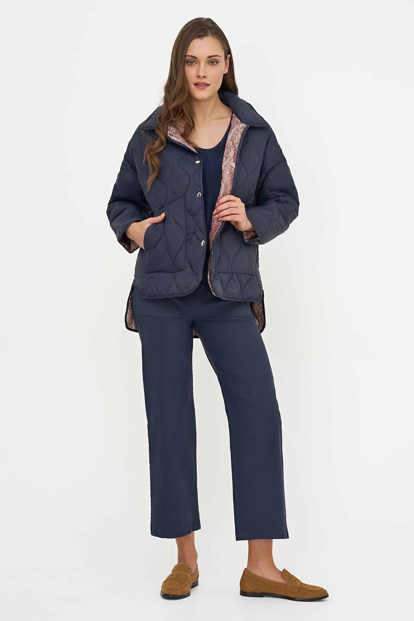 Women's Woven Jacket Quilted