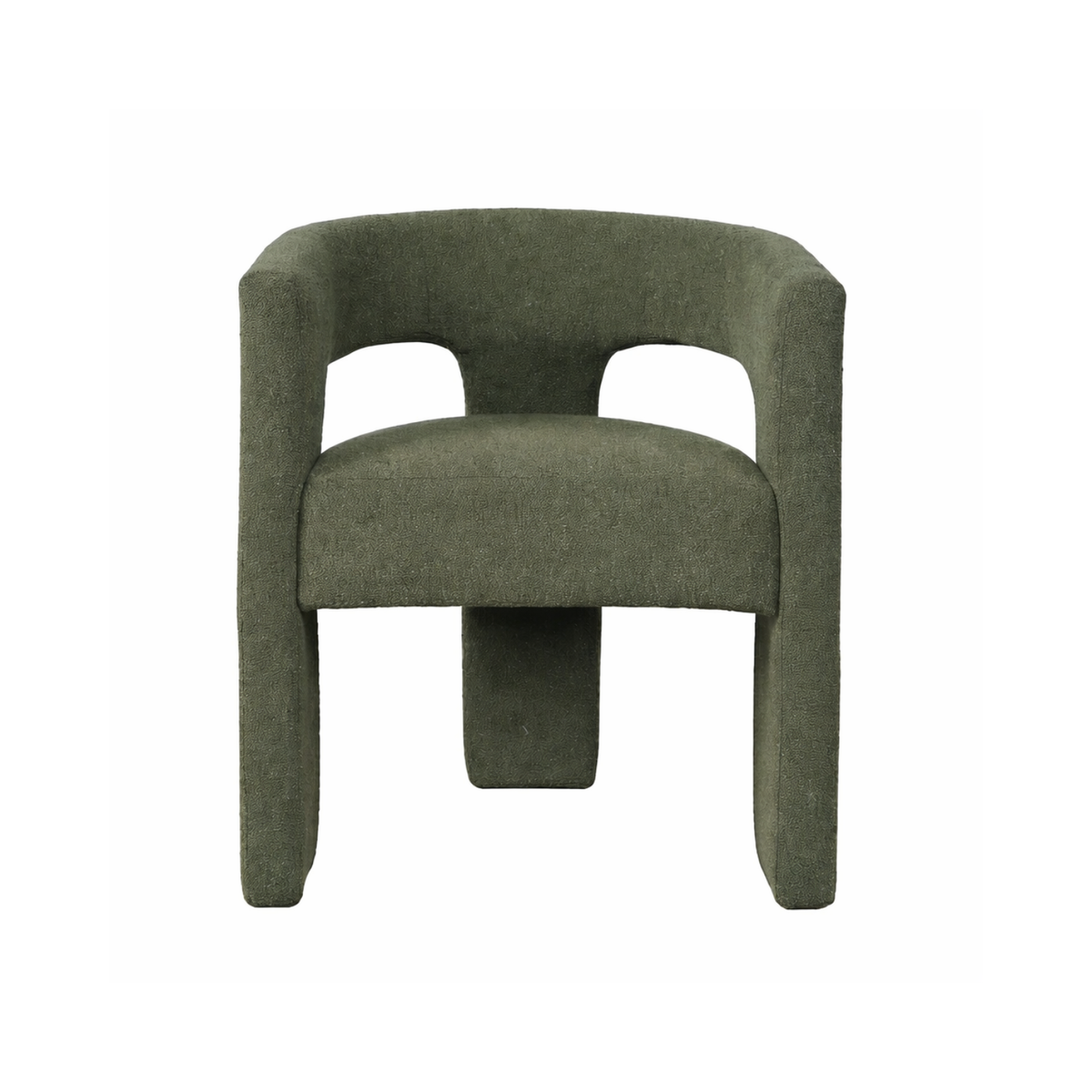 Sven Upholstered Dining Chair in Bouclé Fabric