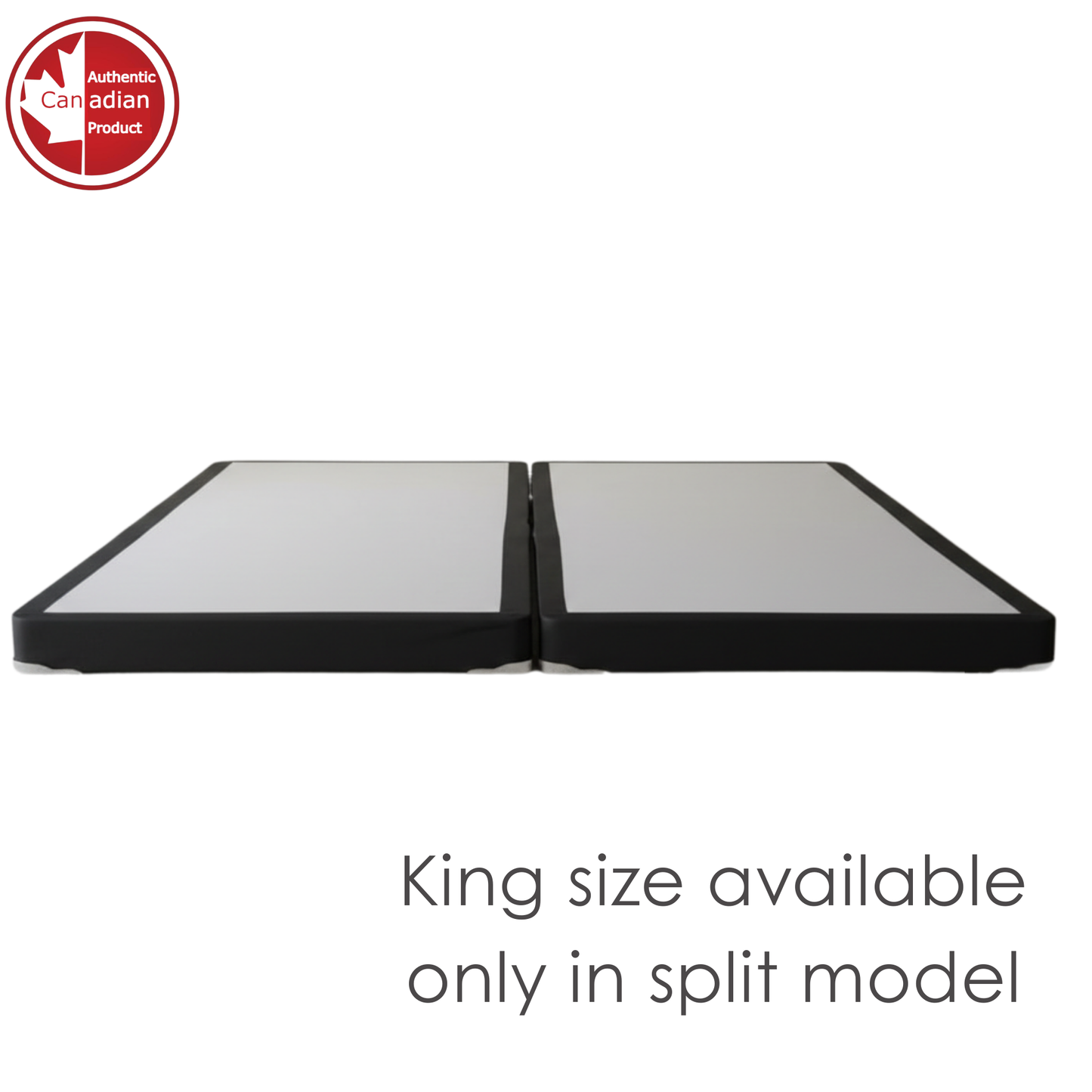 UltraFlex® Premium Massivholz Boxspring Matratzenunterfederung 2" Niedrigprofil - Twin, Double, Queen, King | Premium Hochleistungs-Matratzenbasis, keine Montage erforderlich, kompatibel mit allen Matratzentypen - Hergestellt in Kanada