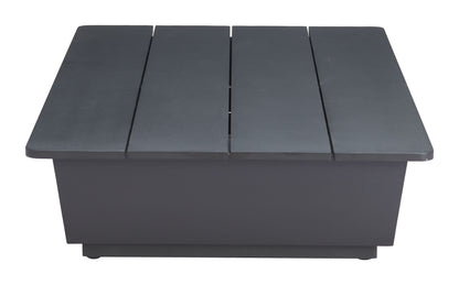 Arbor Outdoor Coffee Table - Black