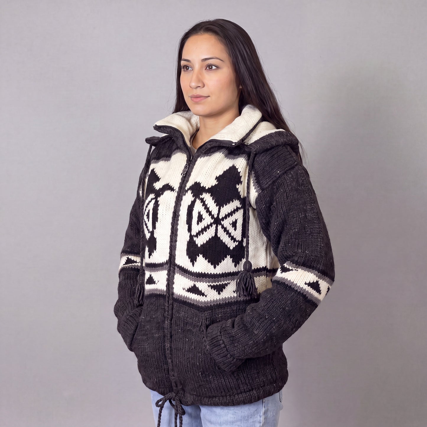 OLDTRIBES™ Eternal Turtle Wool Jacket