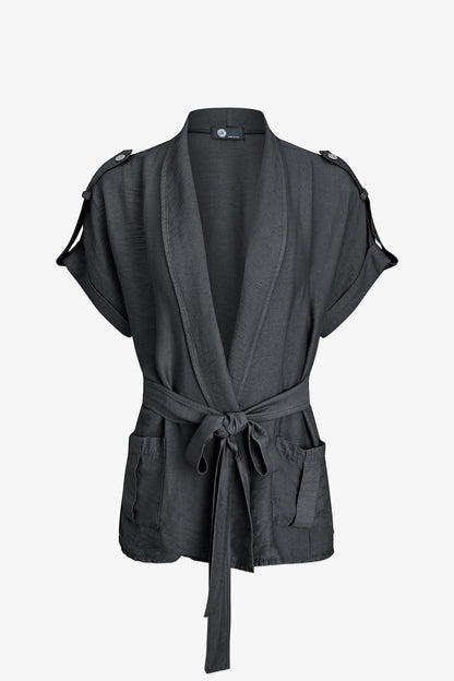 Women's Woven Sleeveless Jacket