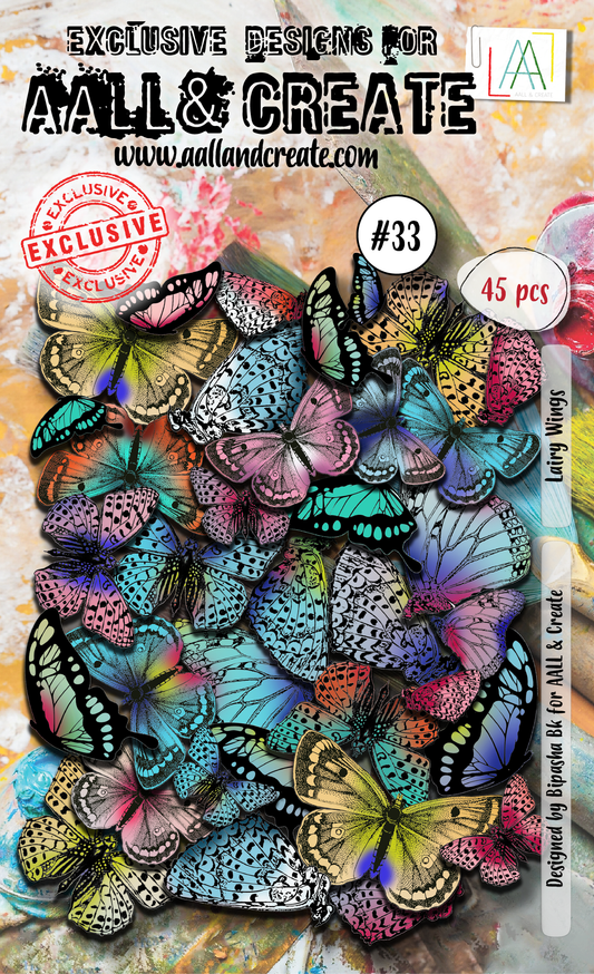 AALL and Create  Ephemera Die-Cuts - 33 - Lairy Wings