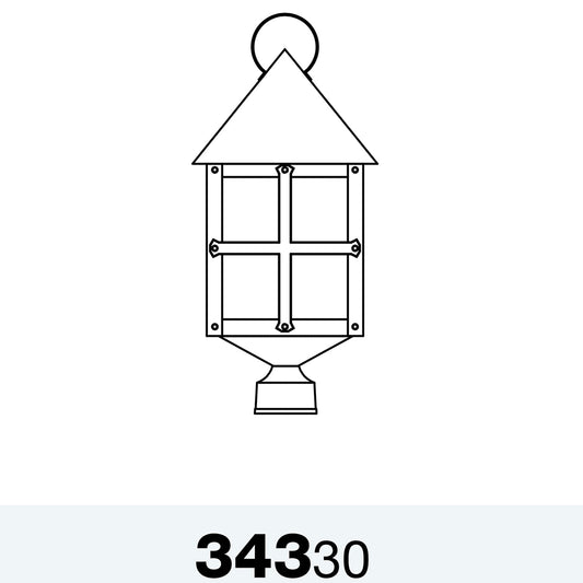 Montebello - Tête de poteau format grand - 34330