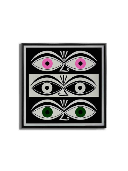 Wall Art 36" x 36" Fine Art Canvas Tweet-to-woo