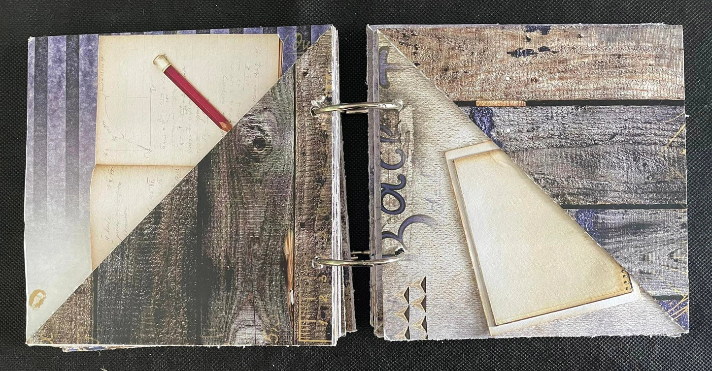 3Quarter Designs School Yard Mini Album Base Kit