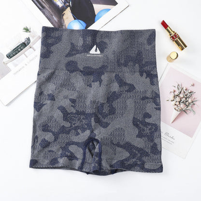 Women’s Printed Gym & Yoga Shorts – Soft Workout Running Shorts for Summer