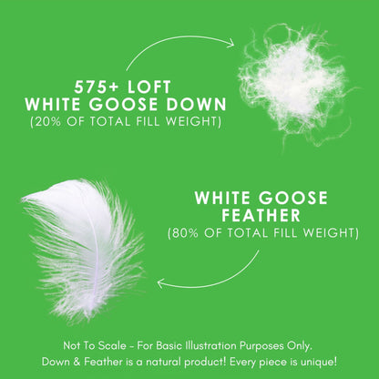 White Goose Feather & Down Duvet