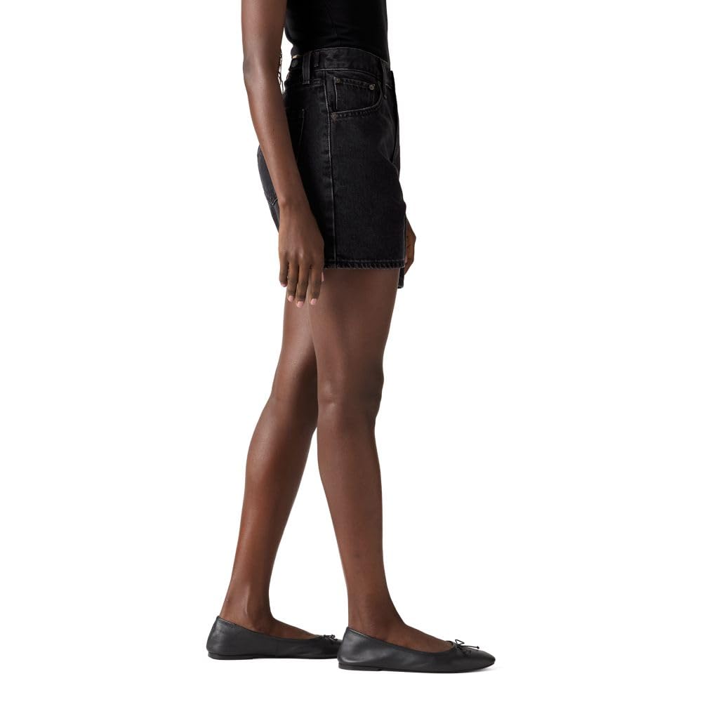 Levi's Women's Cinch Mid-Thigh Short, (New) Open Mind (Non Stretch), 32 🍁 All In One Marketplace Canada