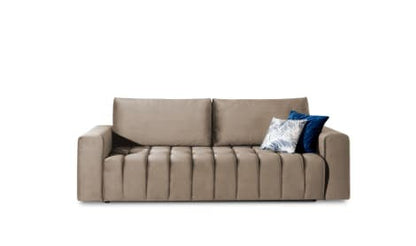 Lazaro Condo Style 3 Seater Storage Sleeper Sofa - Multiple Colors Available