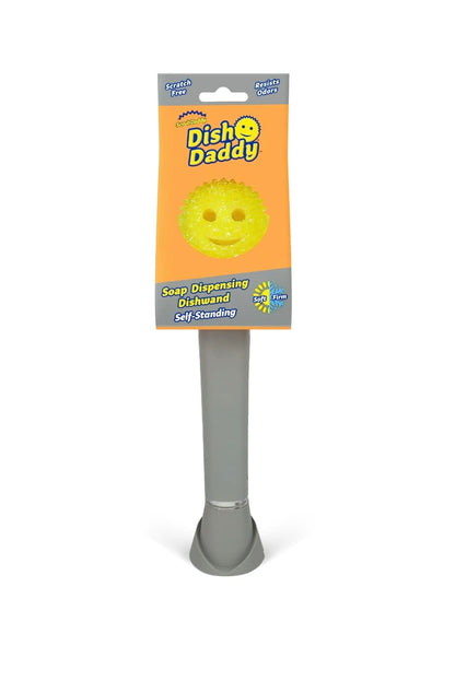 Scrub Daddy Self- Standing Soap Dispensing Dishwand, Silver 🍁 All In One Marketplace Canada