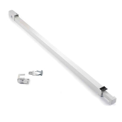 Ideal Security Sliding Patio Door Security Bar with Child-Proof Lock, Extendable, White (25.75-47.5 Inches) 🍁 All In One Marketplace Canada