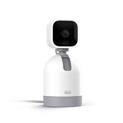 Blink Mini Pan-Tilt Camera (newest model), Rotating indoor plug-in smart security camera, two-way audio, HD video, motion detection, Works with Alexa (White) 🍁 All In One Marketplace Canada