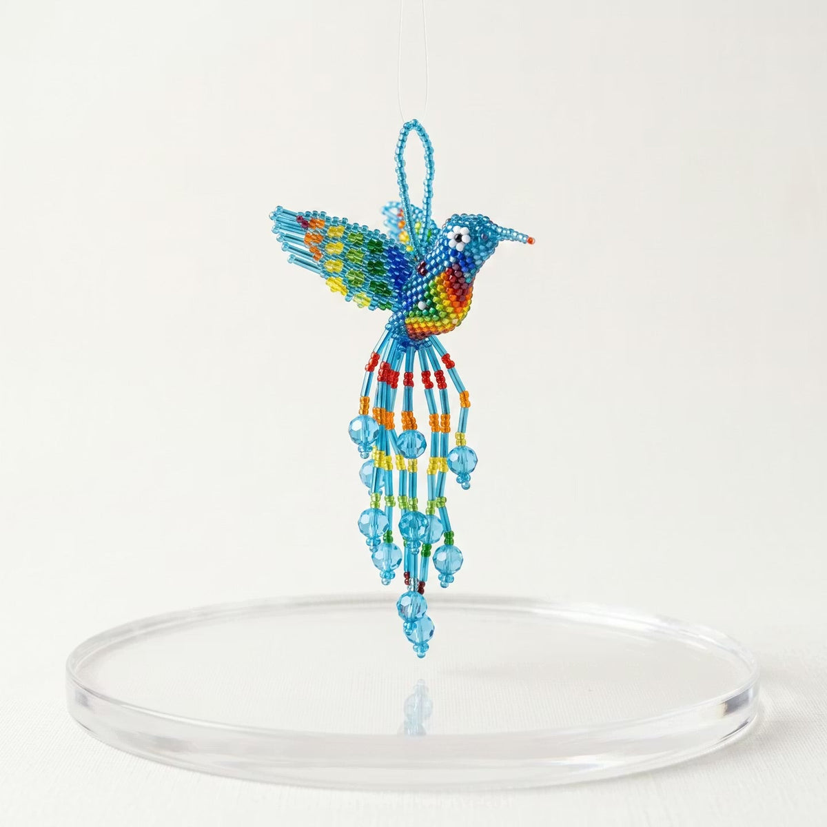 Blue Beaded Humming Bird