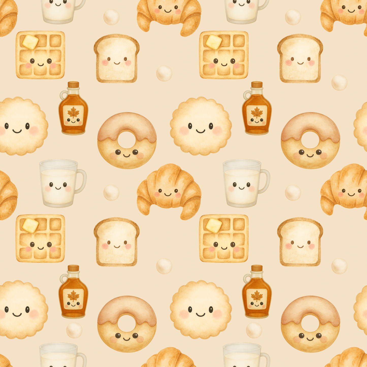 Couverture minky petit déjeuner Canadien 🧇 petite