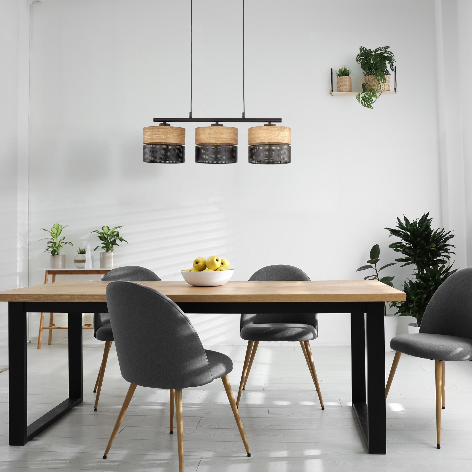 NICOL Nordic Minimalist Pendant Light Fixture for Kitchen Island, Dining Area & Living Room - AURABAGS SHOP