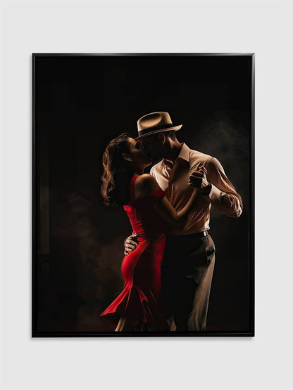 Wall Art- Tango Dance -Canvas Printed-Modern art