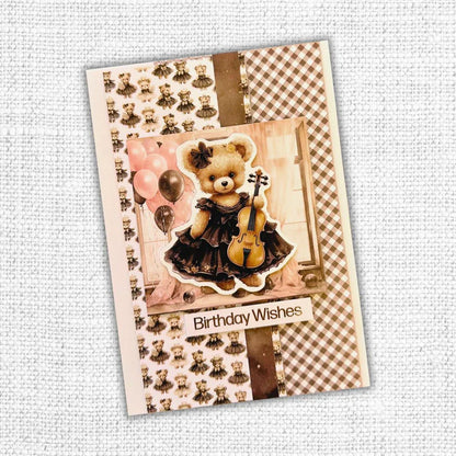 Teddy Celebrates Embossed Die Cuts 31383