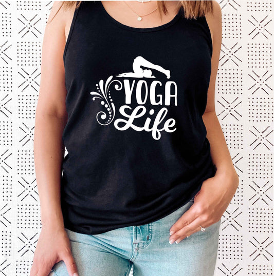 Yoga Life Racerback Tank Top