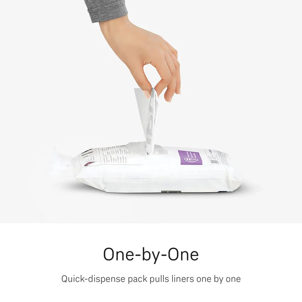 simplehuman Code M 100 Count, Dispenser Pack Custom Fit Liners, Drawstring Trash Bags, 45L / 11.9 Gallons, White 🍁 All In One Marketplace Canada