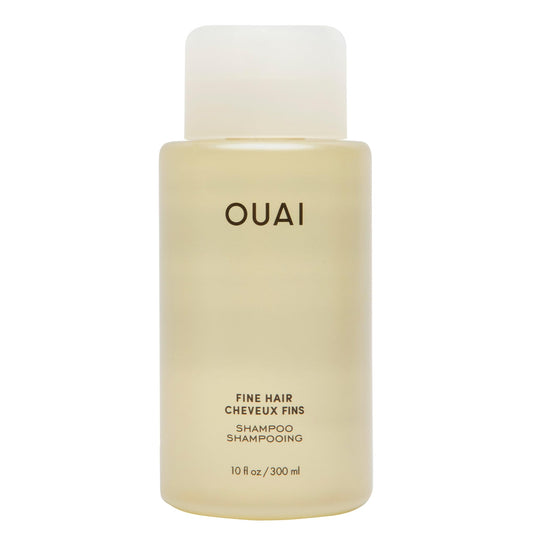 OUAI Fine Hair Shampoo - Biotin Thickening Shampoo for Flat, Thin Hair - Volumizing & Strengthening Keratin & Chia Seed Oil for Women & Men - Lightweight, Color-Safe, Sulfate Free, 10 Oz 🍁 All In One Marketplace Canada
