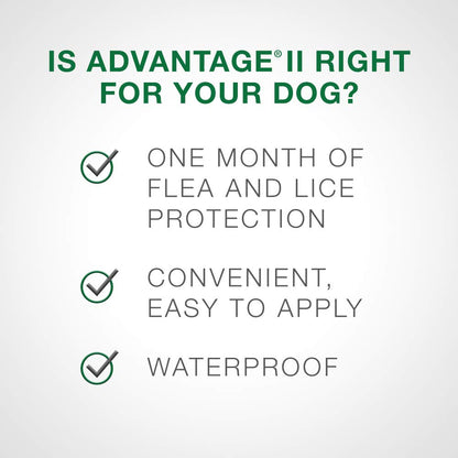 Advantage II - Flea Protection - Large Dog - Vet Recommended - 2-pack 🍁 All In One Marketplace Canada