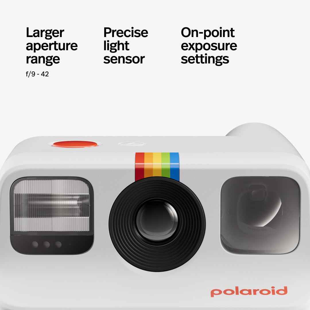 Polaroid Go Generation 2 - Mini Instant Camera + Film Bundle (16 Photos Included) - White (6282) 🍁 All In One Marketplace Canada