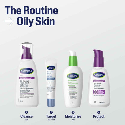 Cetaphil PRO DermaControl Face Sunscreen SPF 30, Oil Control Moisturizer for Oily Sensitive Skin, Broad Spectrum Matte Finish with Zinc Complex, Dermatologist Recommended, 120ml 🍁 All In One Marketplace Canada