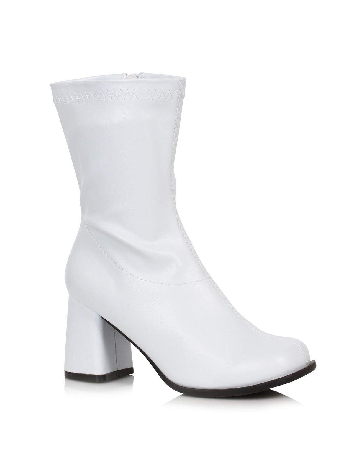 Ellie Shoes Women's Halloween Fashion Boot, White/Pu Matte, 9