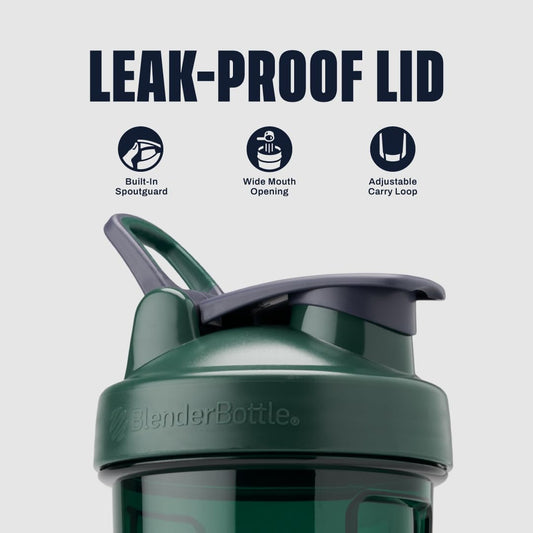 BlenderBottle Shaker Bottle Pro Series Perfect for Protein Shakes and Pre Workout, 28-Ounce, Full-Color Green 🍁 All In One Marketplace Canada